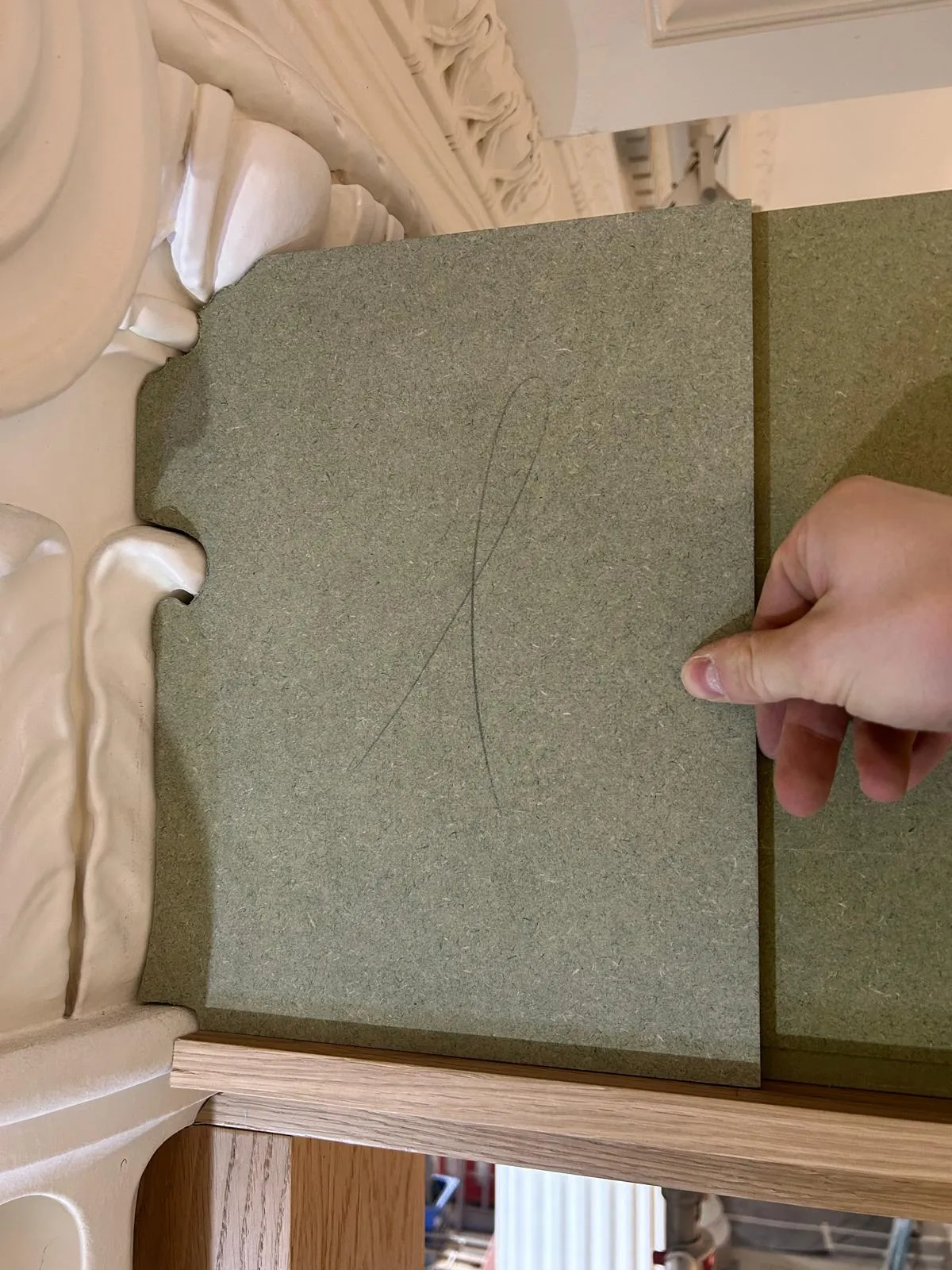 Offering the template up to the capital